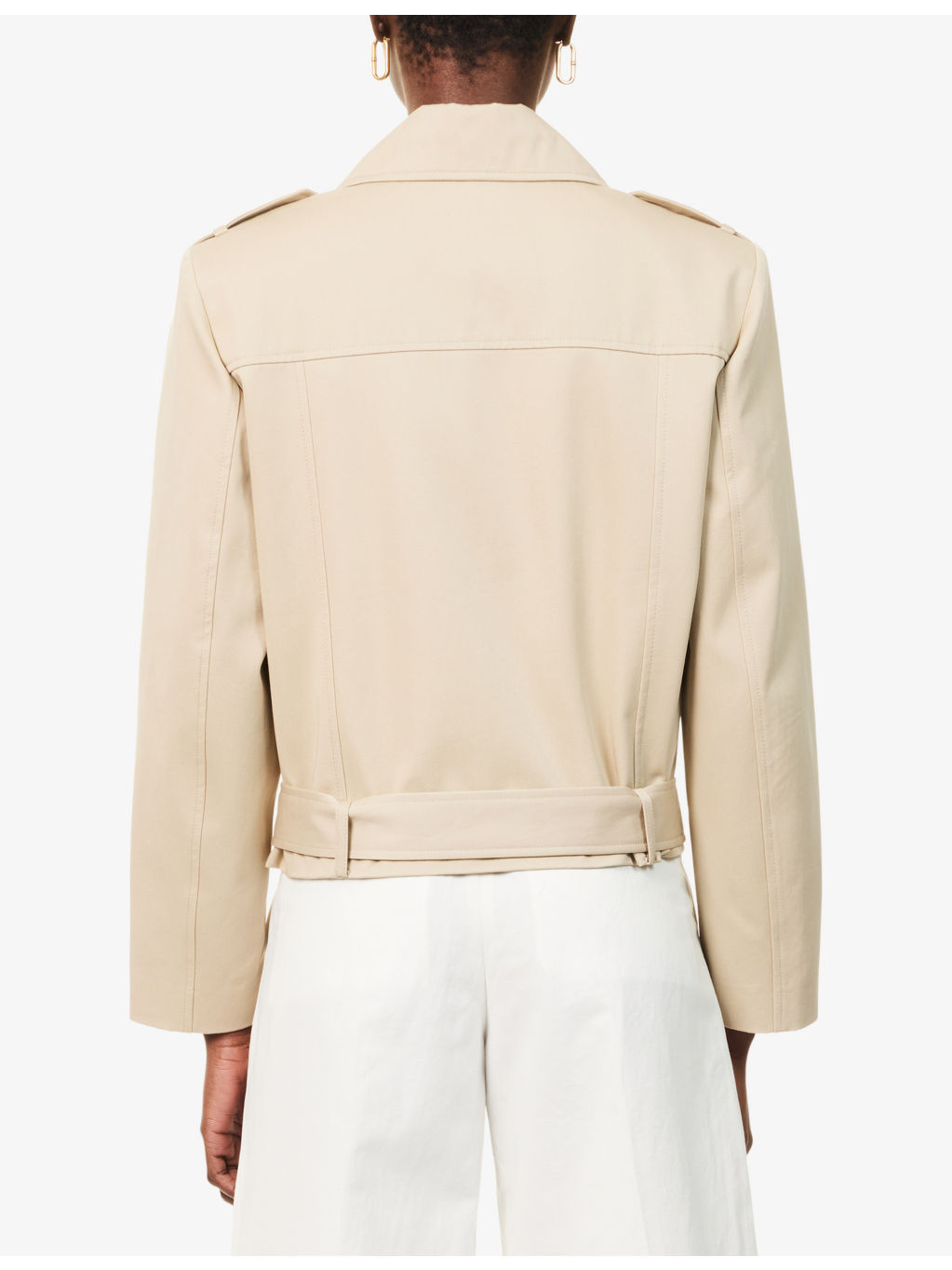 Greer Belted Cotton Jacket - 4