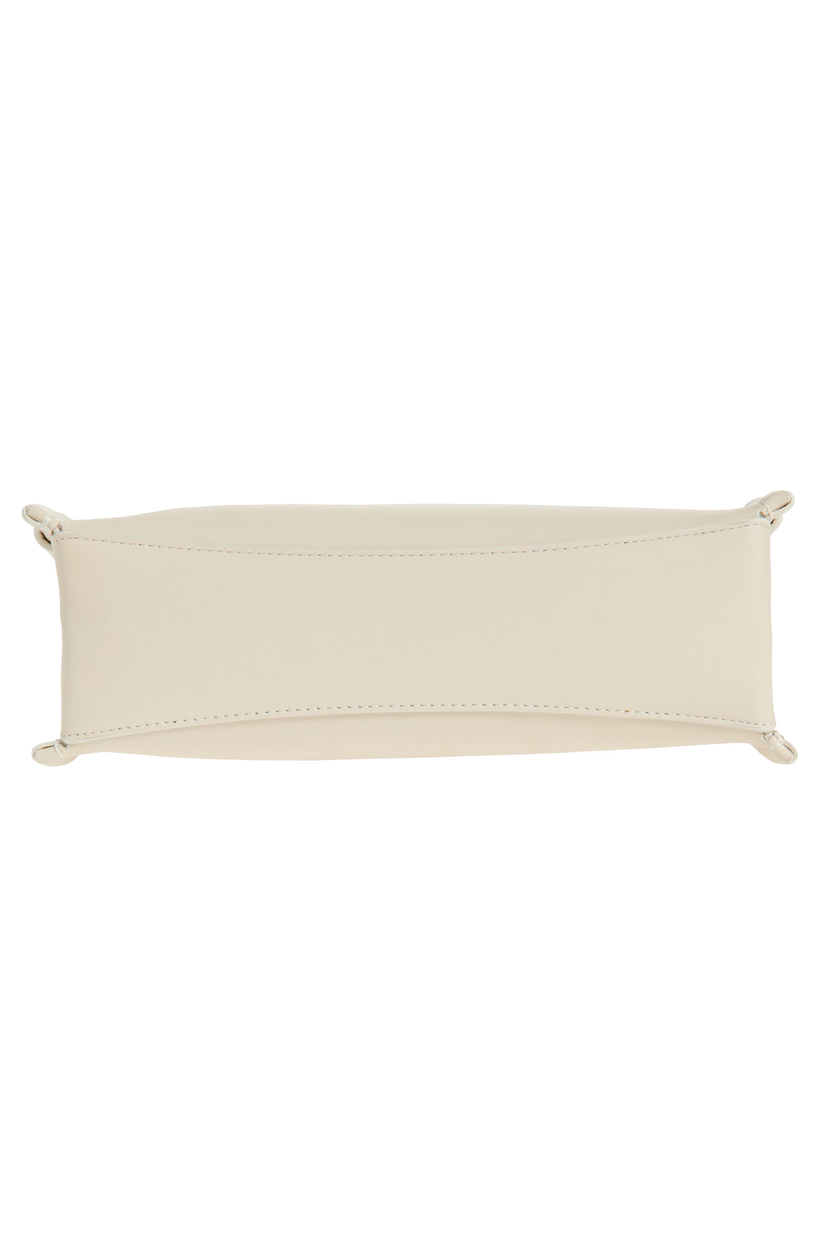 JW Anderson Loafer Leather Top Handle Bag in Off White 002 at Nordstrom - 7