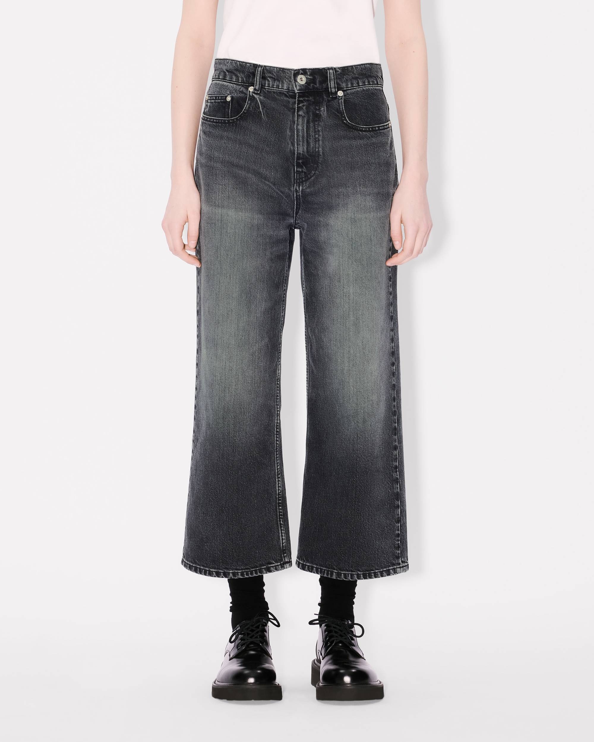 'Kenzo x Futura 2000' SUMIRE cropped pants in Japanese denim - 3