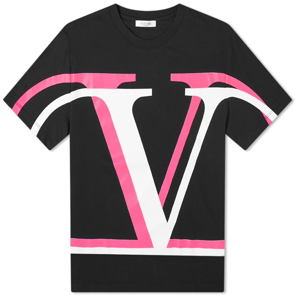 Valentino Fluo Go Logo 3D Tee - 1