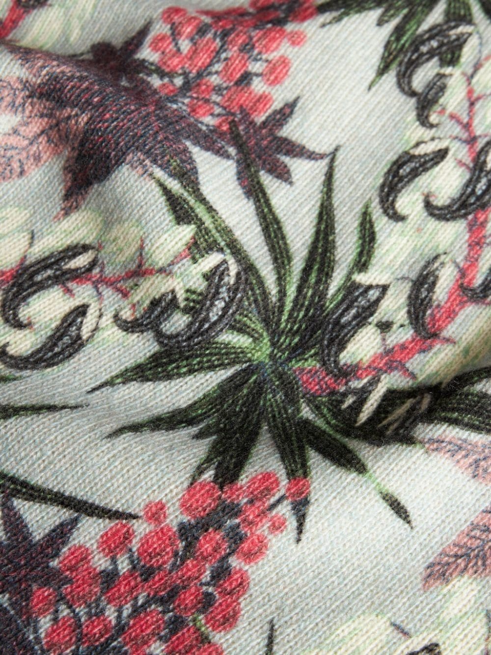 floral intarsia-knit jumper - 6