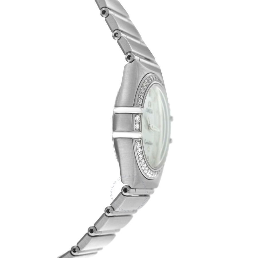 Omega Omega Mother of Pearl Dial Ladies Watch Constellation 95 1476.71.00 Diamond Ste - 5