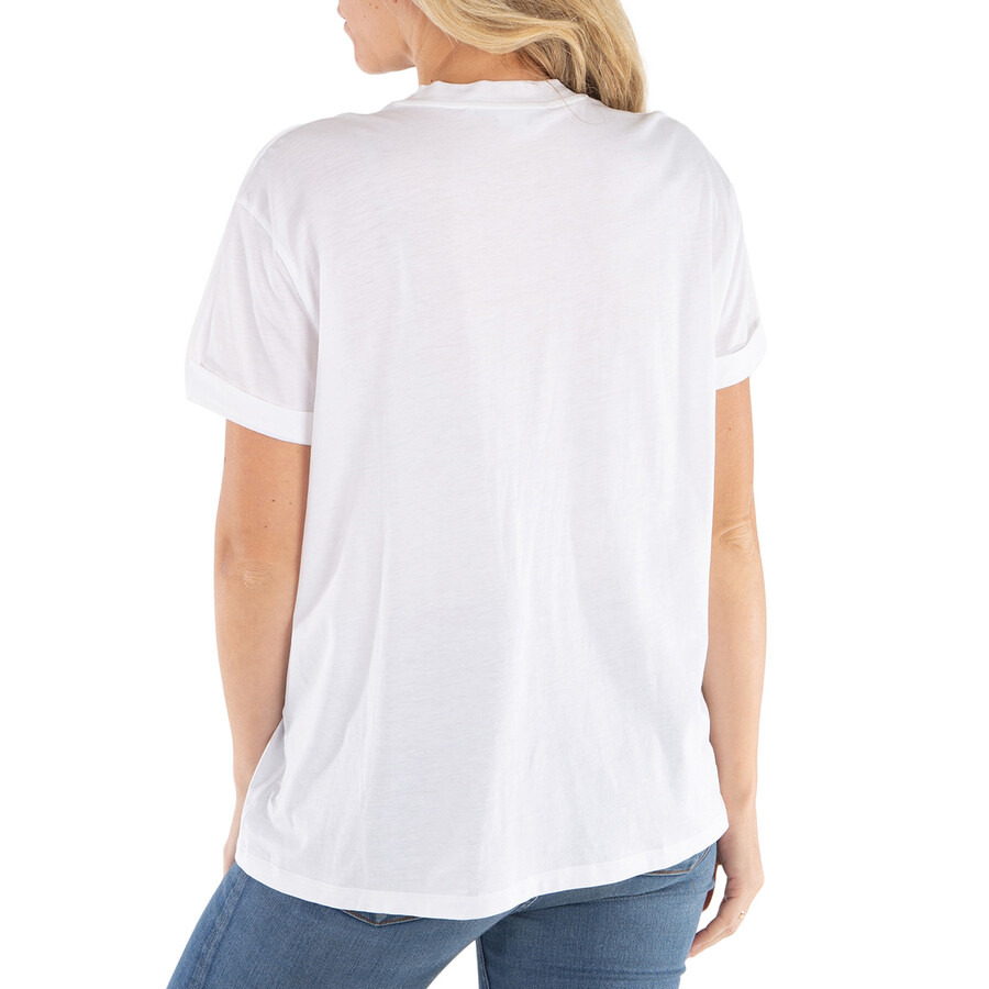 Stella Mccartney Mini Star Crystal Embroidered T-Shirt - 6