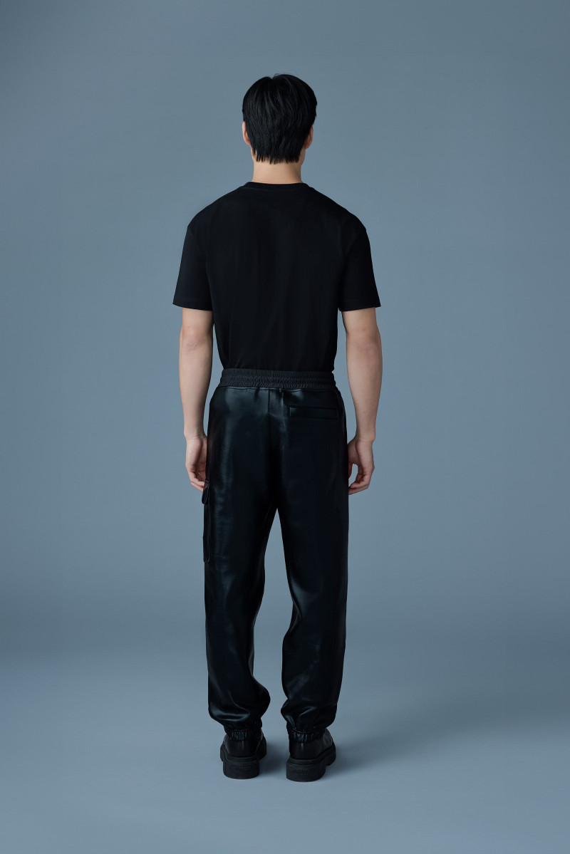 MARVIN-M Metallic double face jersey sweatpants 4