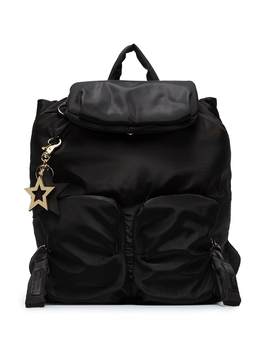 zipped pocket backpack - 1