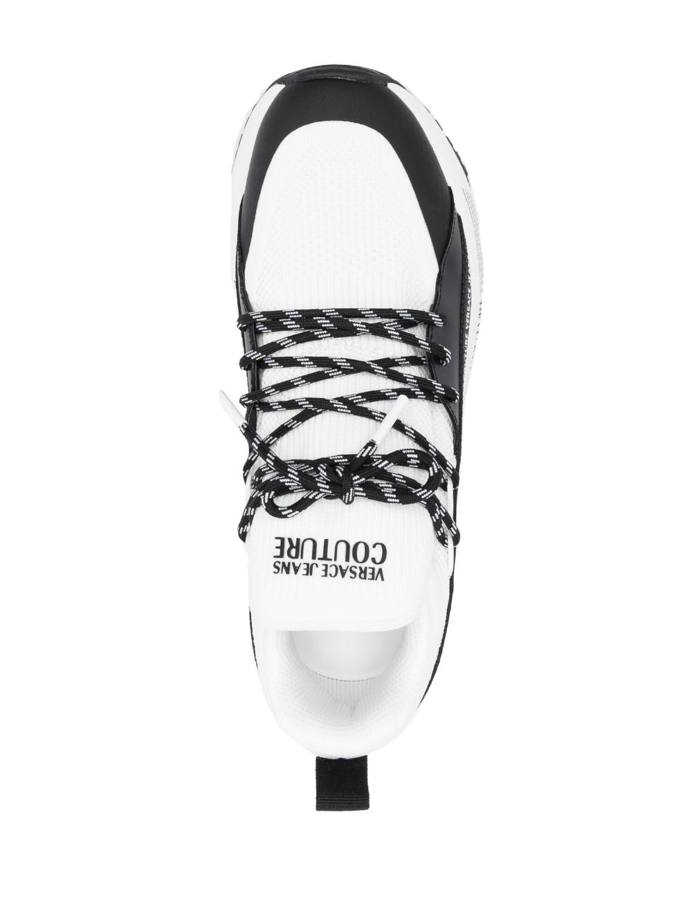 logo-tape low-top sneakers - 4