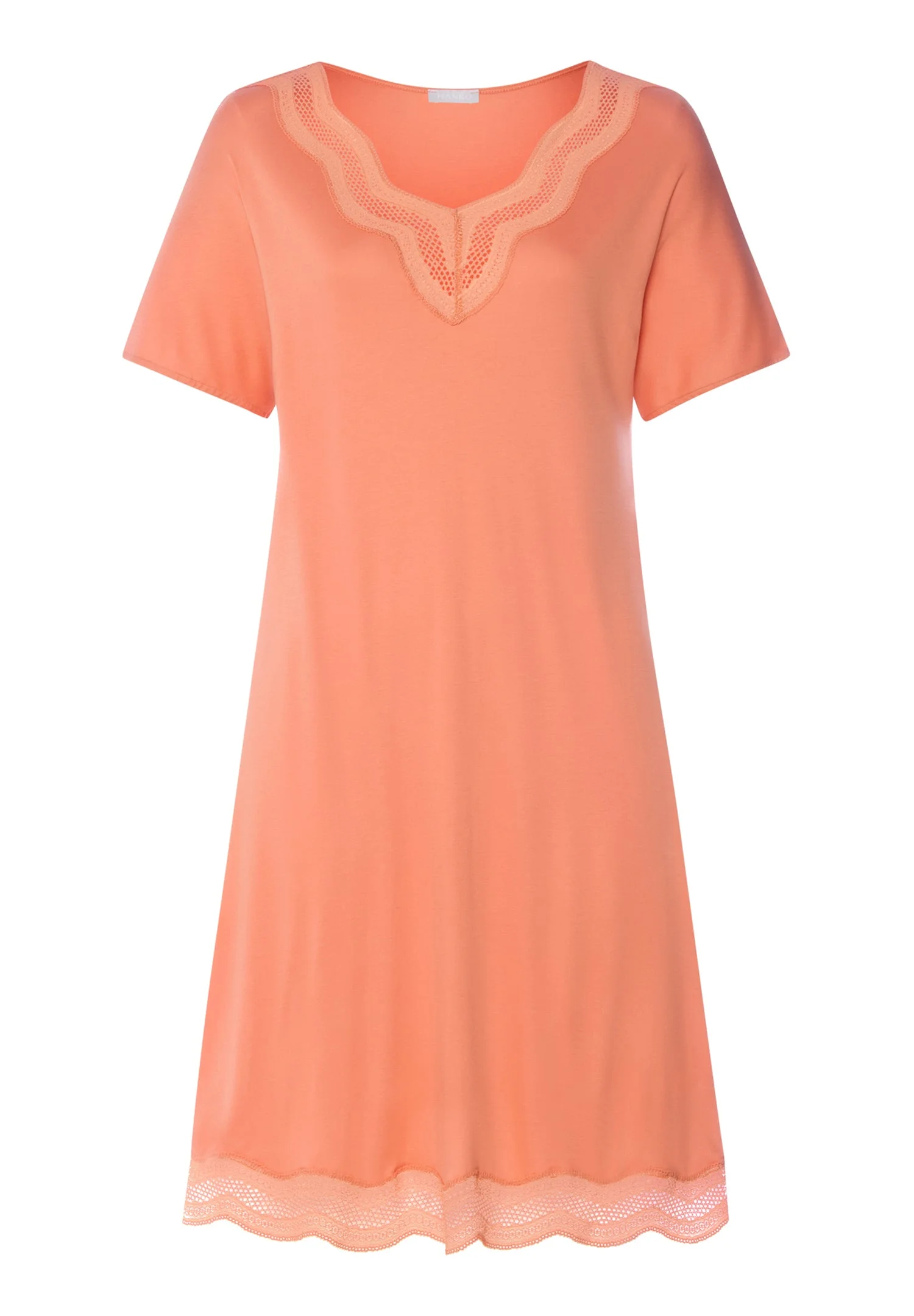 Cira Scalloped Lace TENCEL™ Nightgown - 1