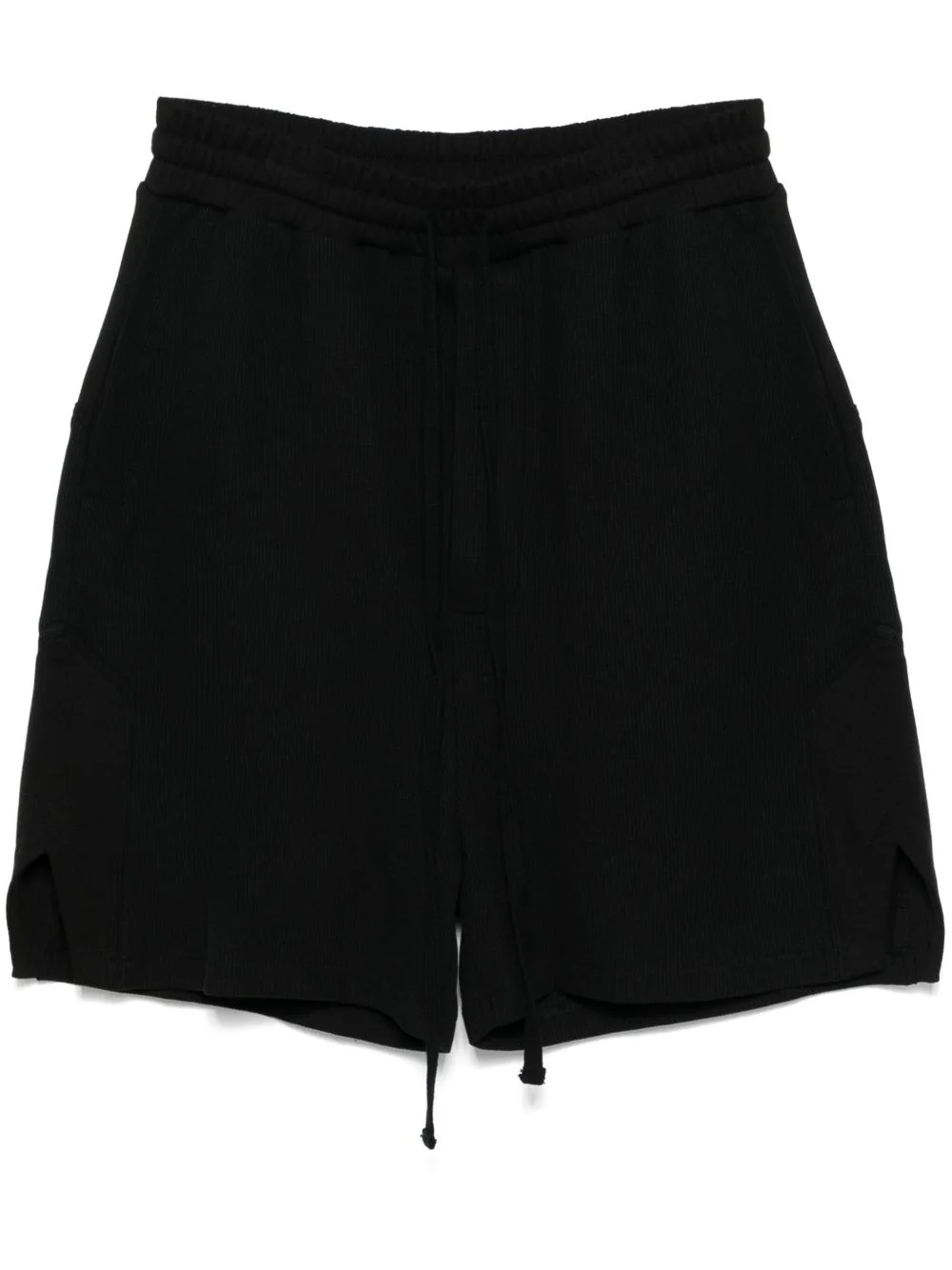 waffle-effect track shorts - 1