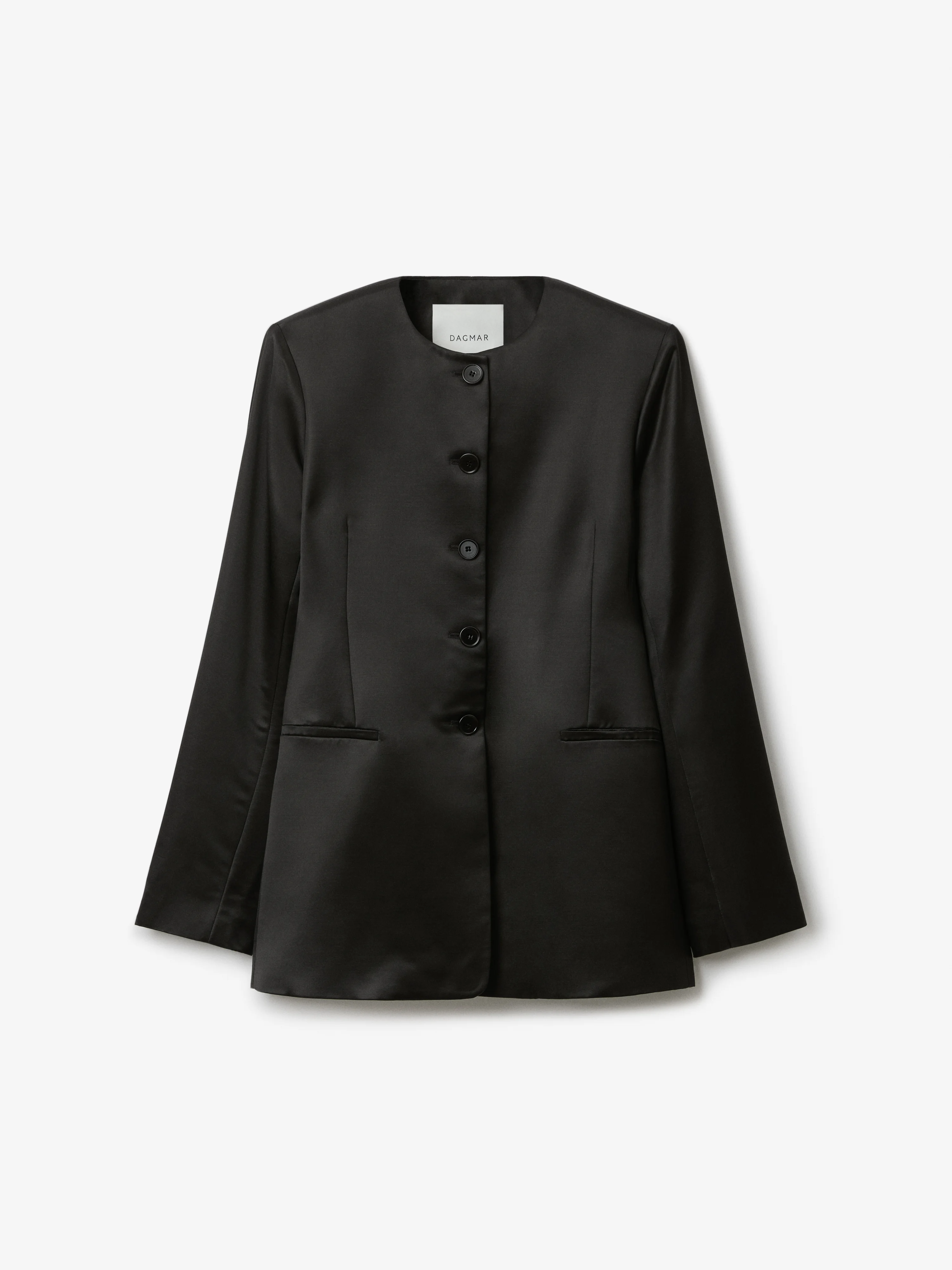 Shiny Slim Blazer - 1