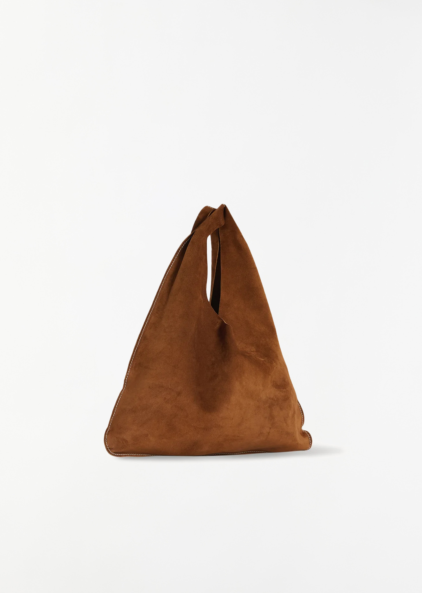 Suede Bindle, Small — Bistre - 2