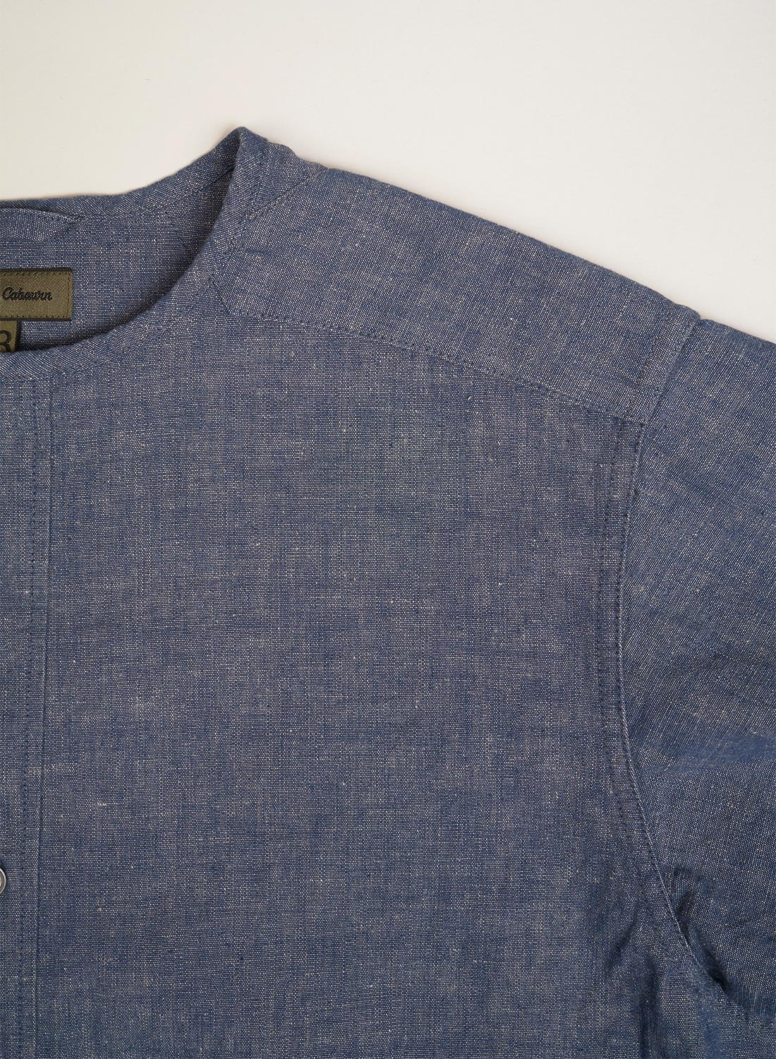 French Army Shirt in Navy - 6