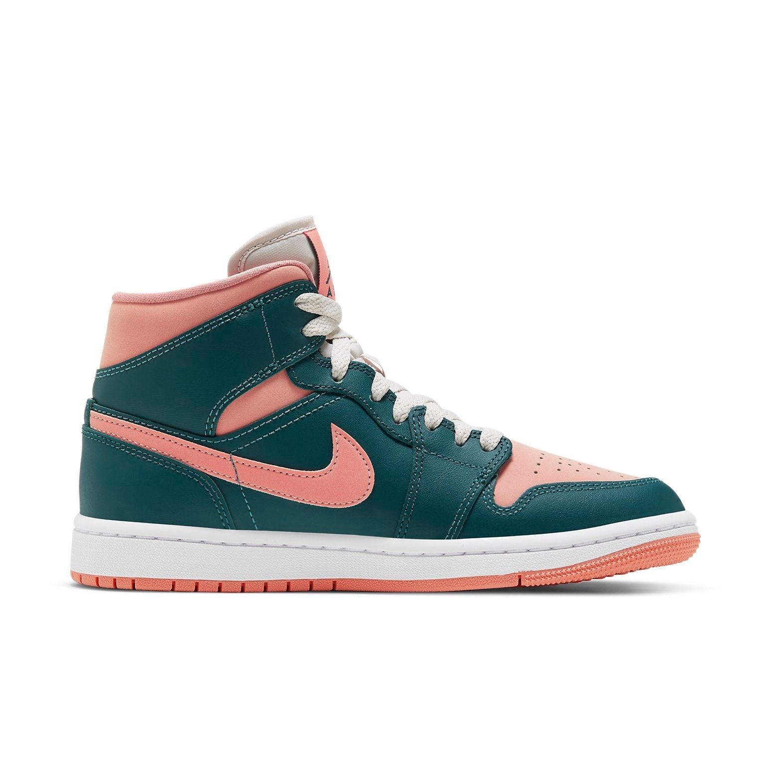 (WMNS) Air Jordan 1 Mid 'Dark Teal Green' BQ6472-308 - 2