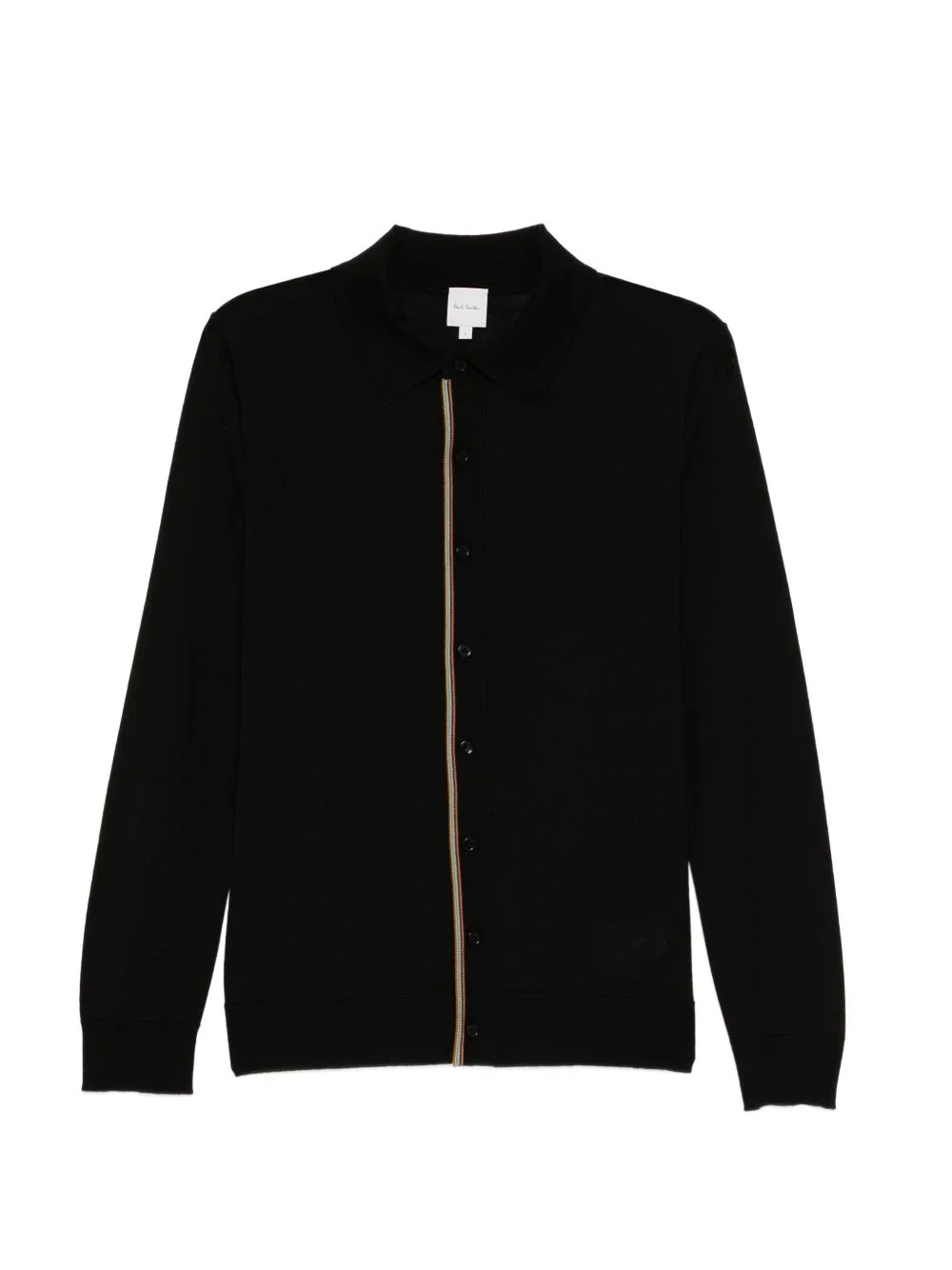 striped wool cardigan - 1