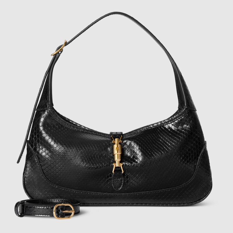 Jackie Slim python small shoulder bag 7