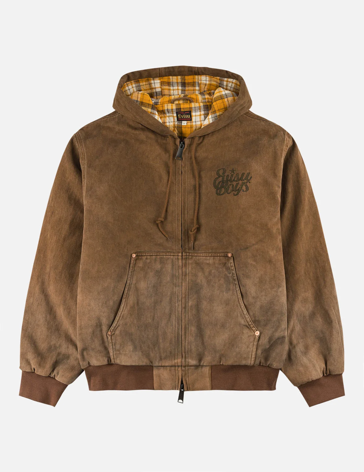 3M Thinsulate™ Insulated Vintage-Washed Hooded Jacket - 1