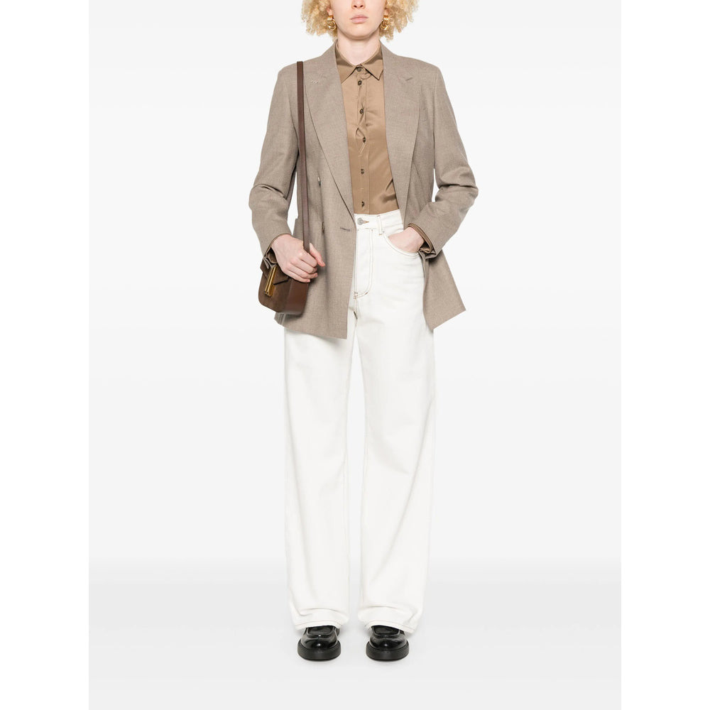 Max Mara Brown Jackets - Blazers Women - 2