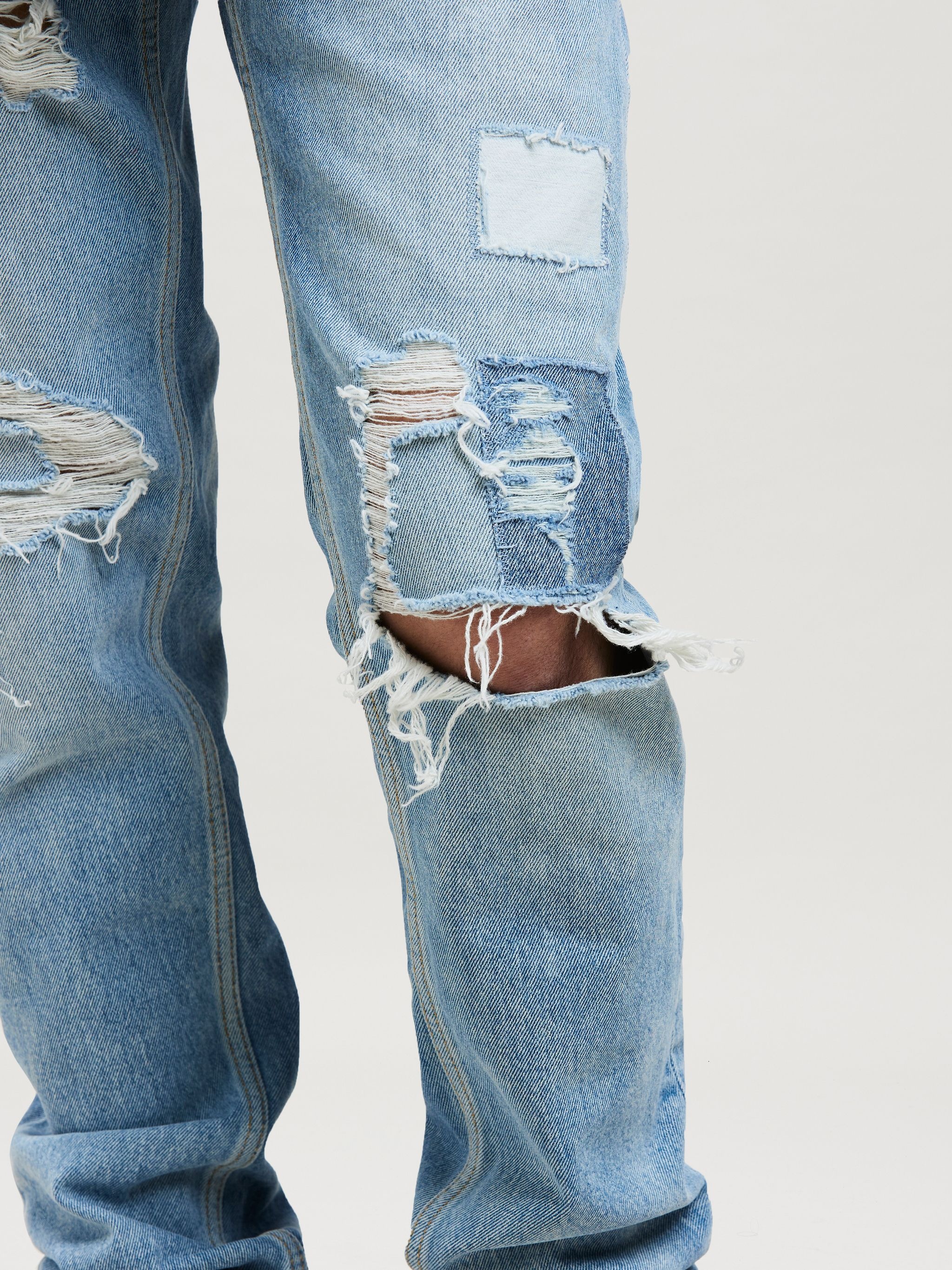 SLIM DENIM PANTS - 6