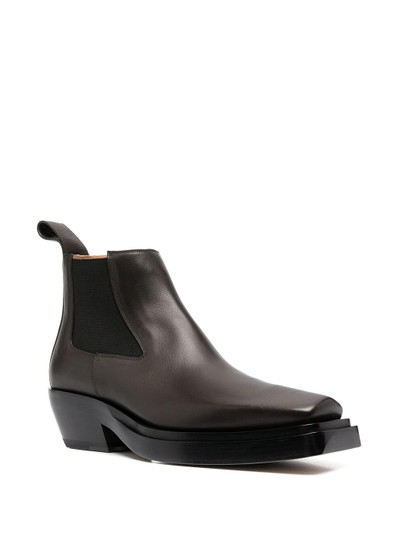 Bottega Veneta square-toe boots outlook