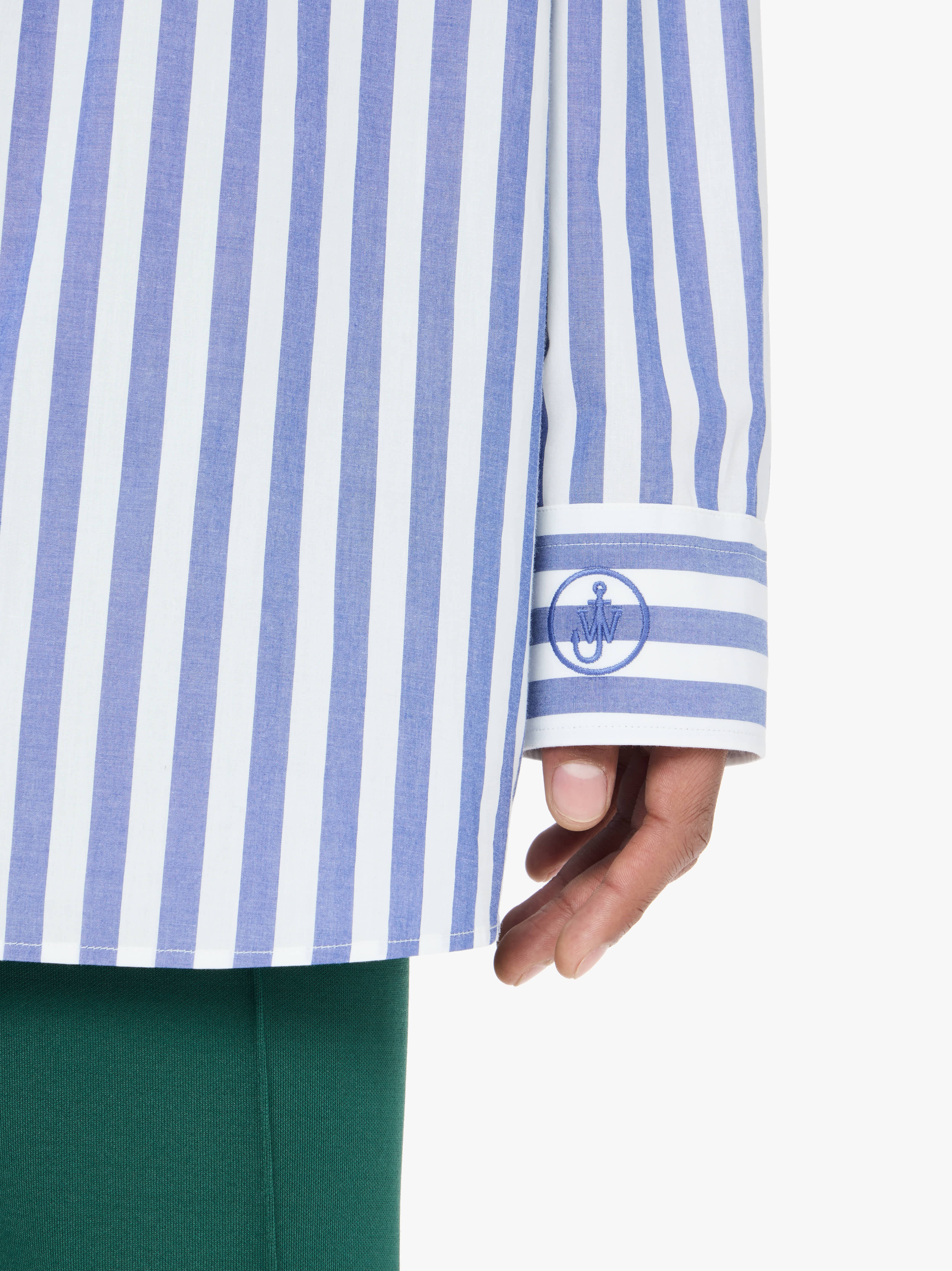 OVERSIZED STRIPED SHIRT - 5