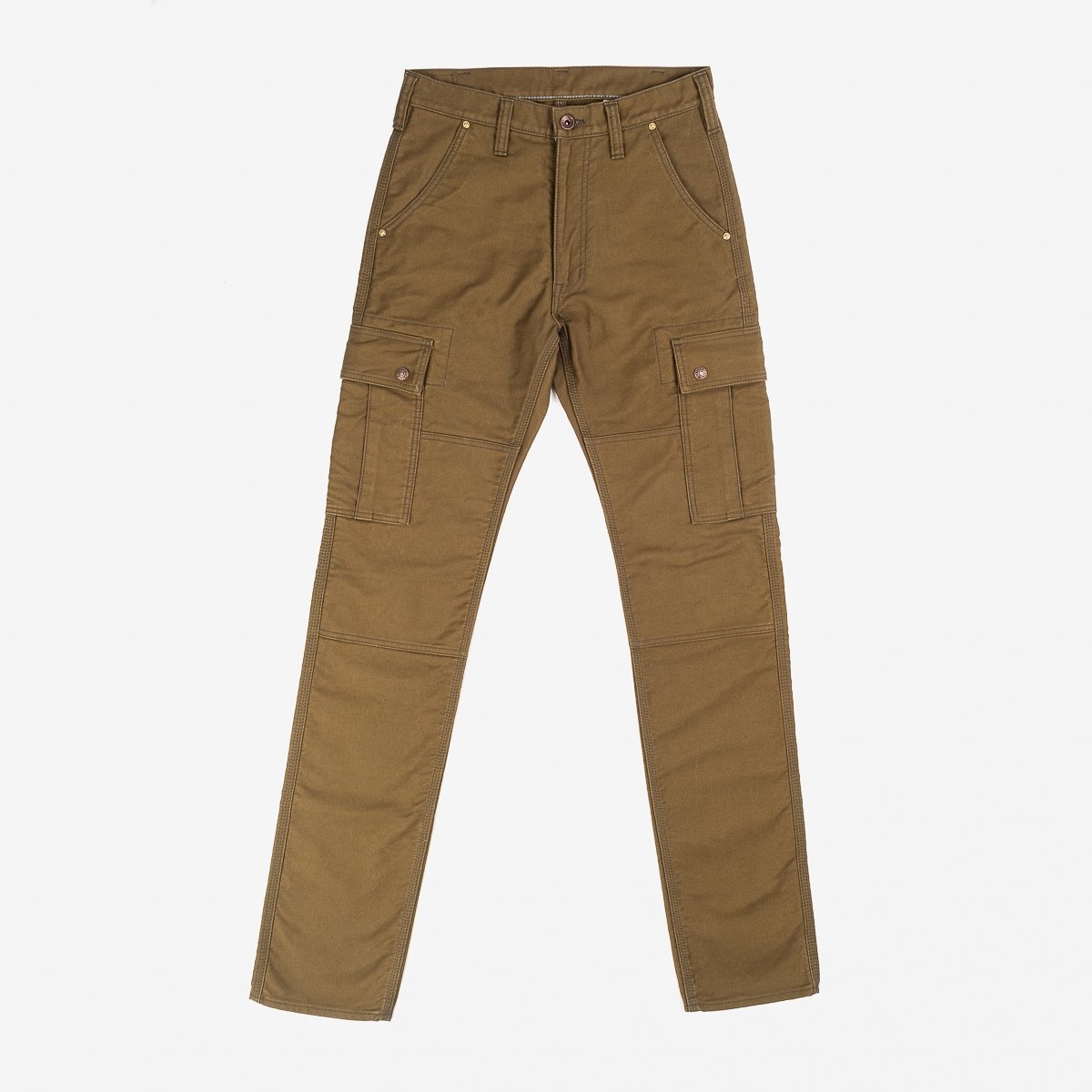 IHDR-502-OLV 11oz Cotton Whipcord Cargo Pants - Olive - 1