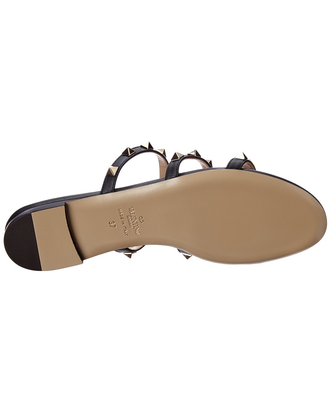 Valentino Rockstud Caged Leather Sandal - 4