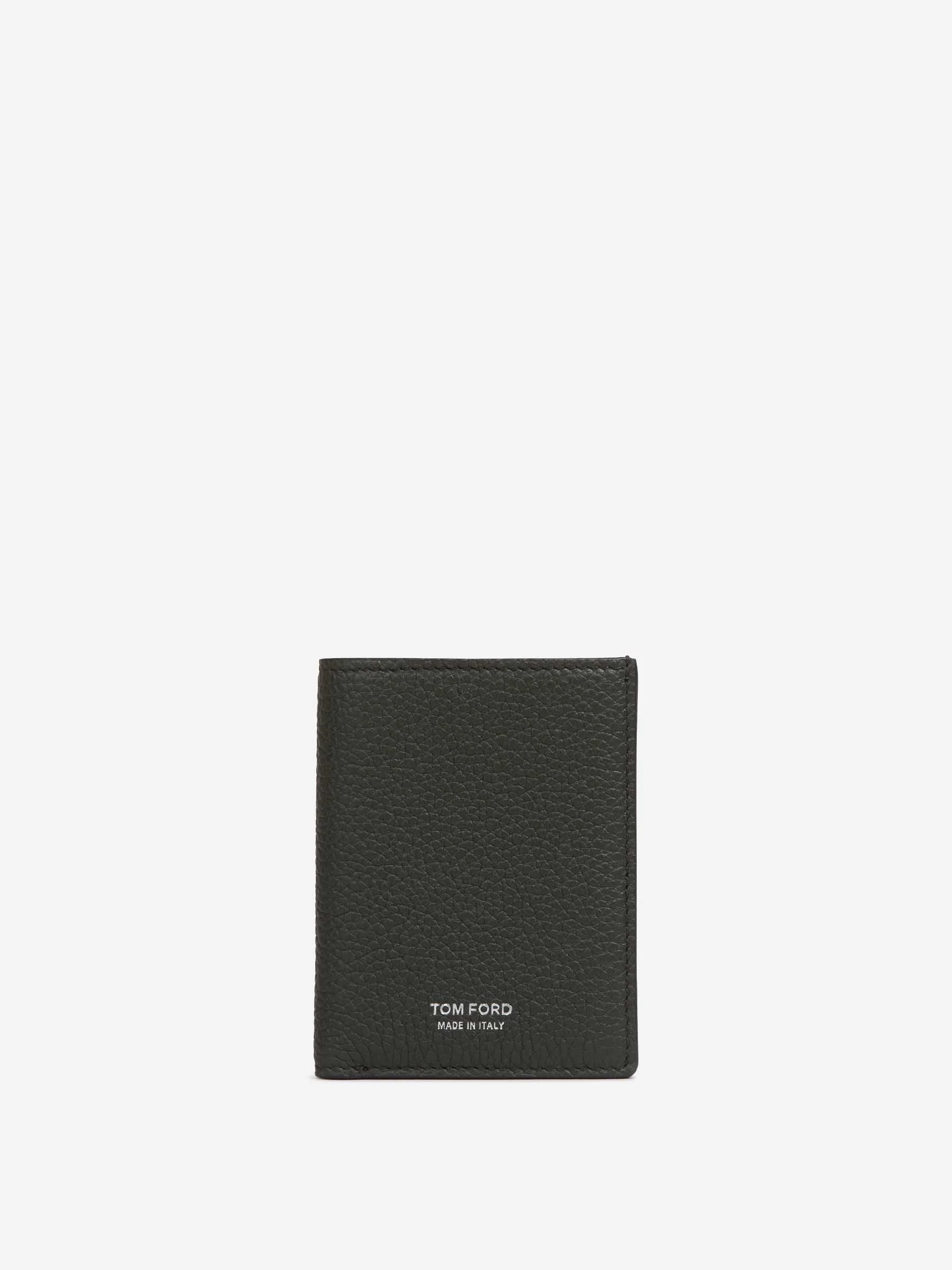 LEATHER FOLDING CARD HOLDER - 1
