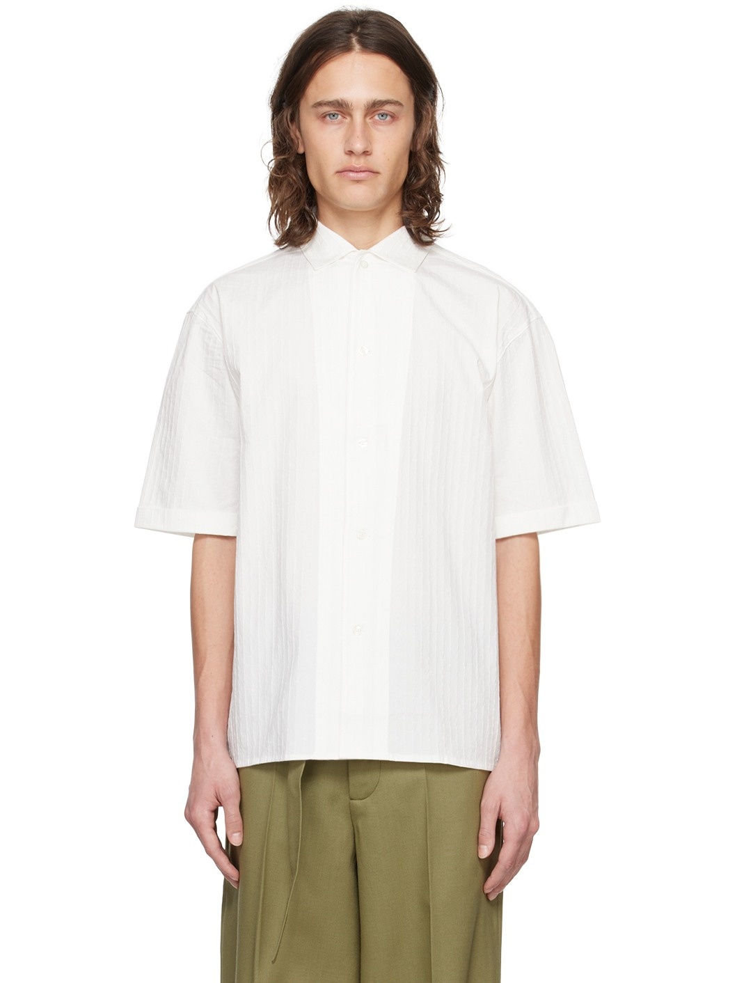 Off-White Camp Collar Shirt - 1