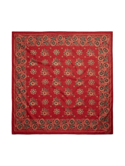 RRL by Ralph Lauren Delilah floral-print cotton scarf outlook
