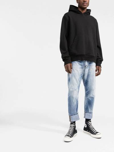 DSQUARED2 distressed tapered jeans outlook