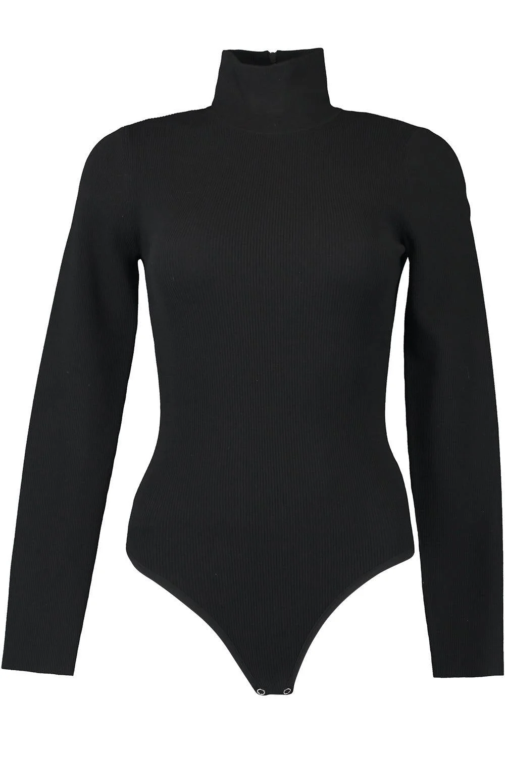 Stretch Turtleneck Bodysuit - 1