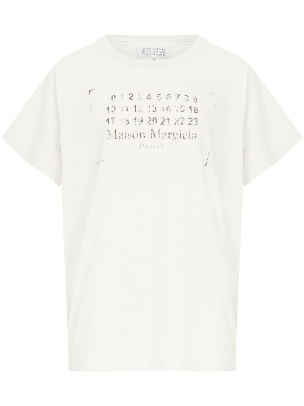 Maison Margiela logo-print cotton T-shirt | REVERSIBLE