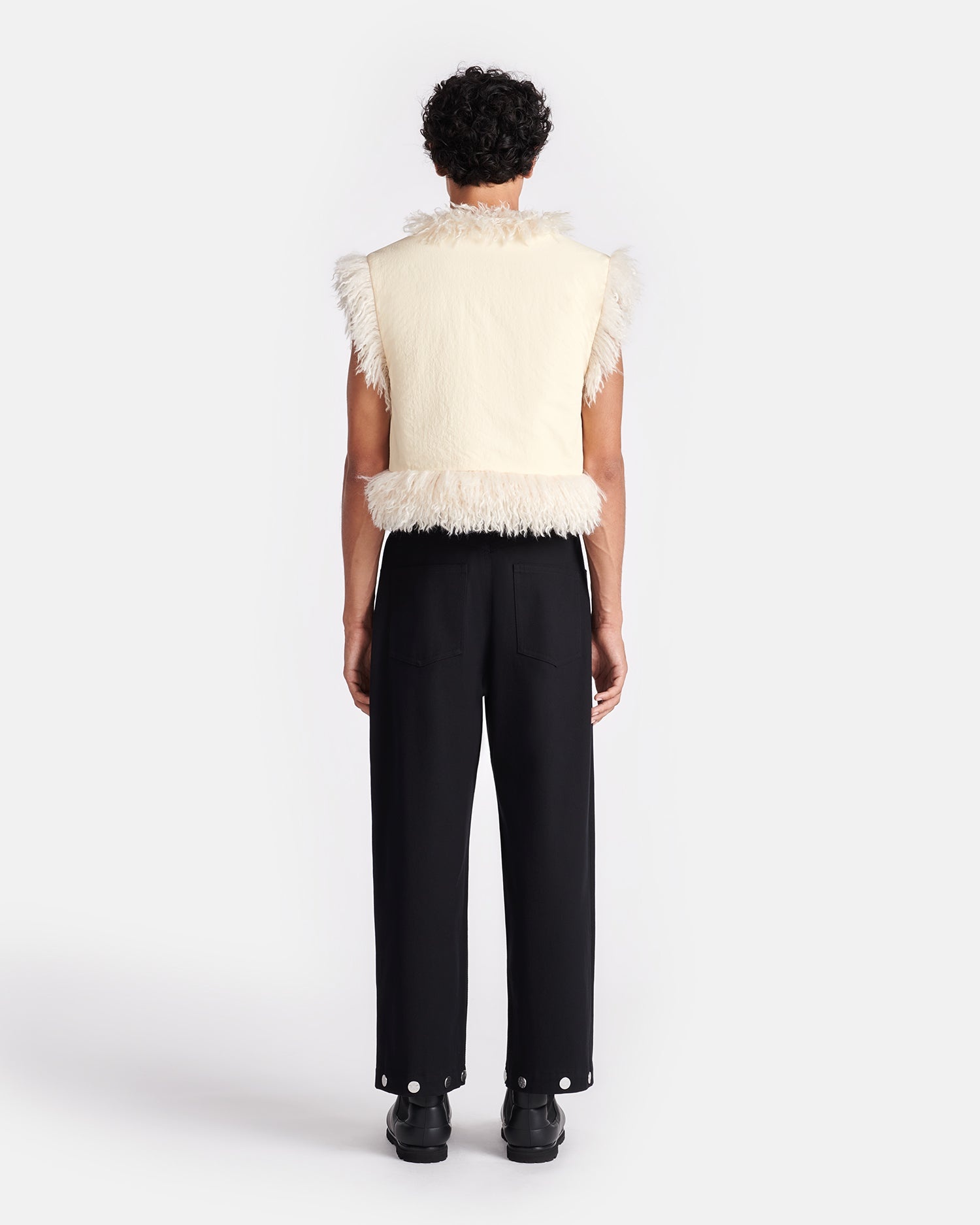 Faux Racka Fur Vest - 17