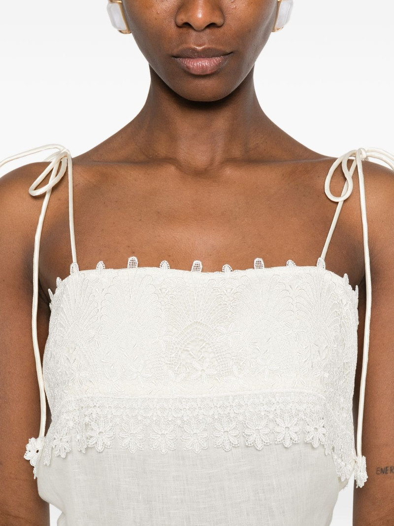 lace-detail tie-strap top 5