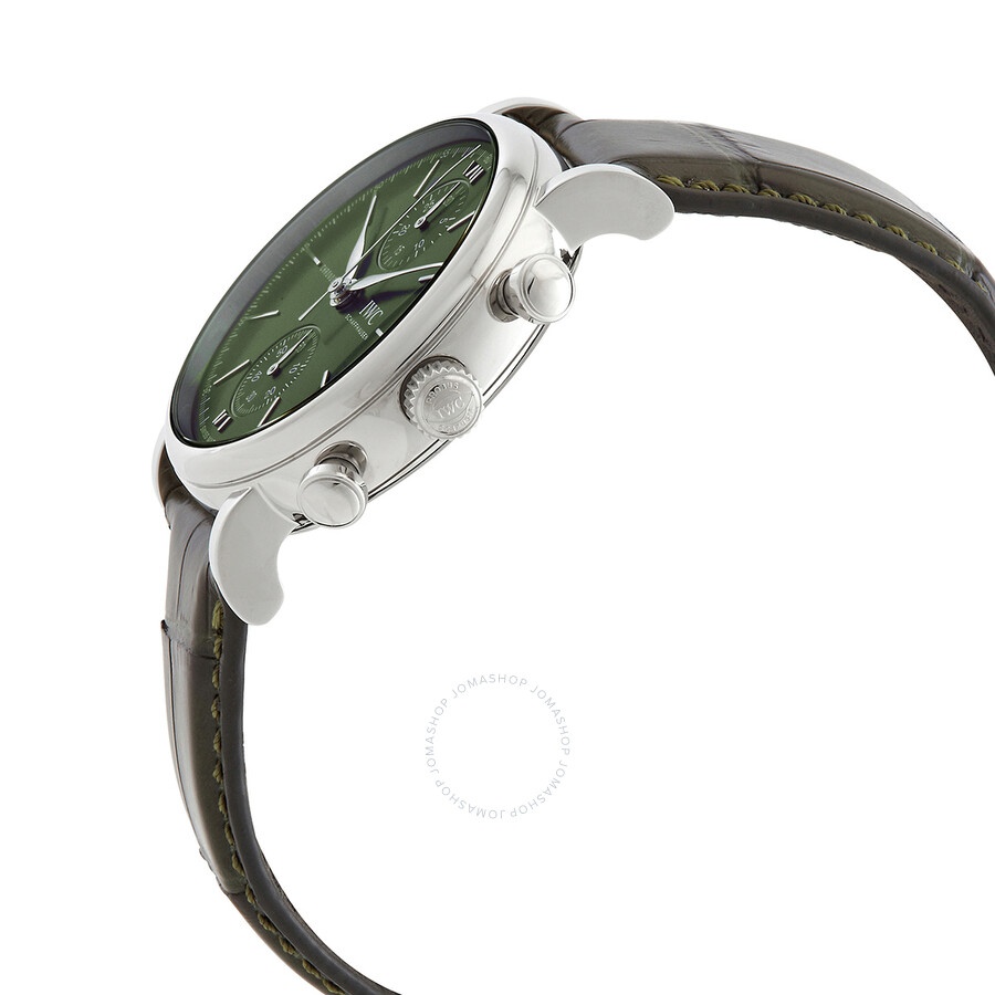 IWC Portofino Chronograph 39 Automatic Green Dial Men's Watch IW391405 - 2