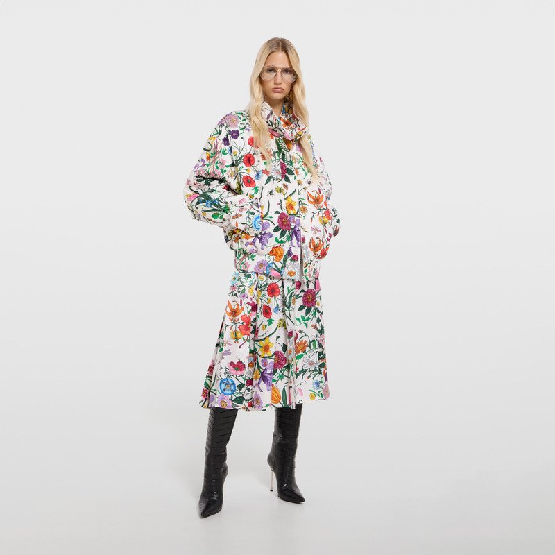 GUCCI Printed quilted twill jacket outlook