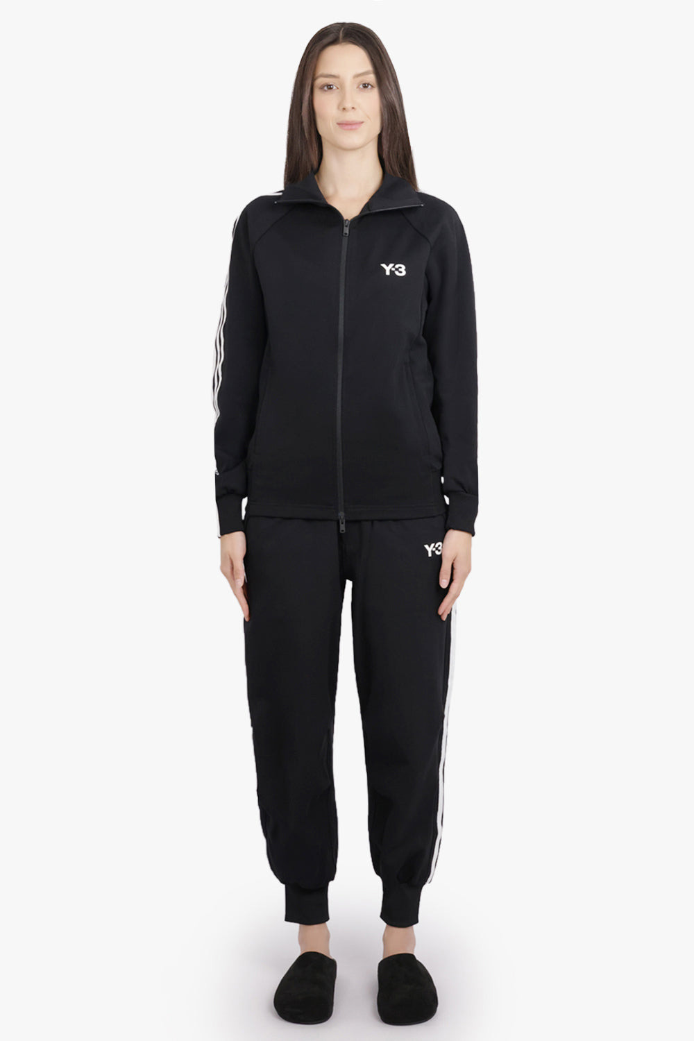 3 STRIPES TRACK JACKET | BLACK/WHITE - 4