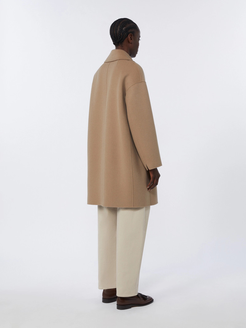 EDEN Wool broadcloth midi coat - BEIGE 4