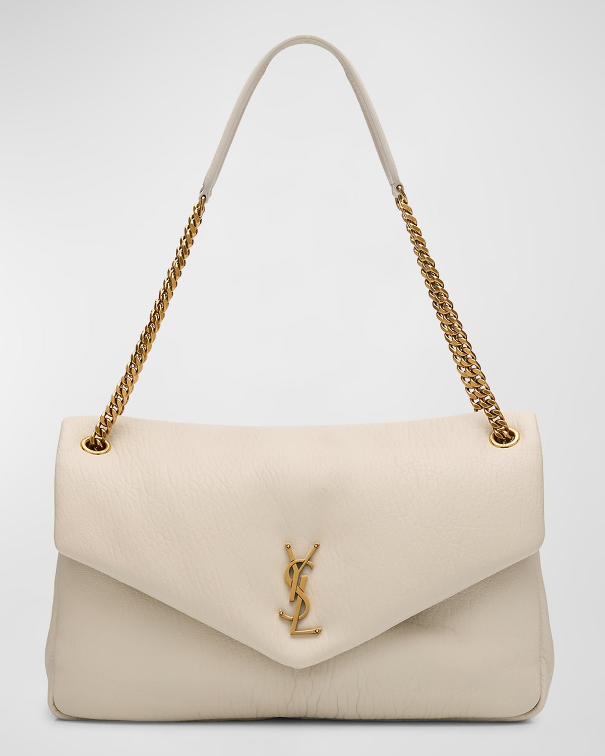 Calypso Large YSL Shoulder Bag in Leather - 1