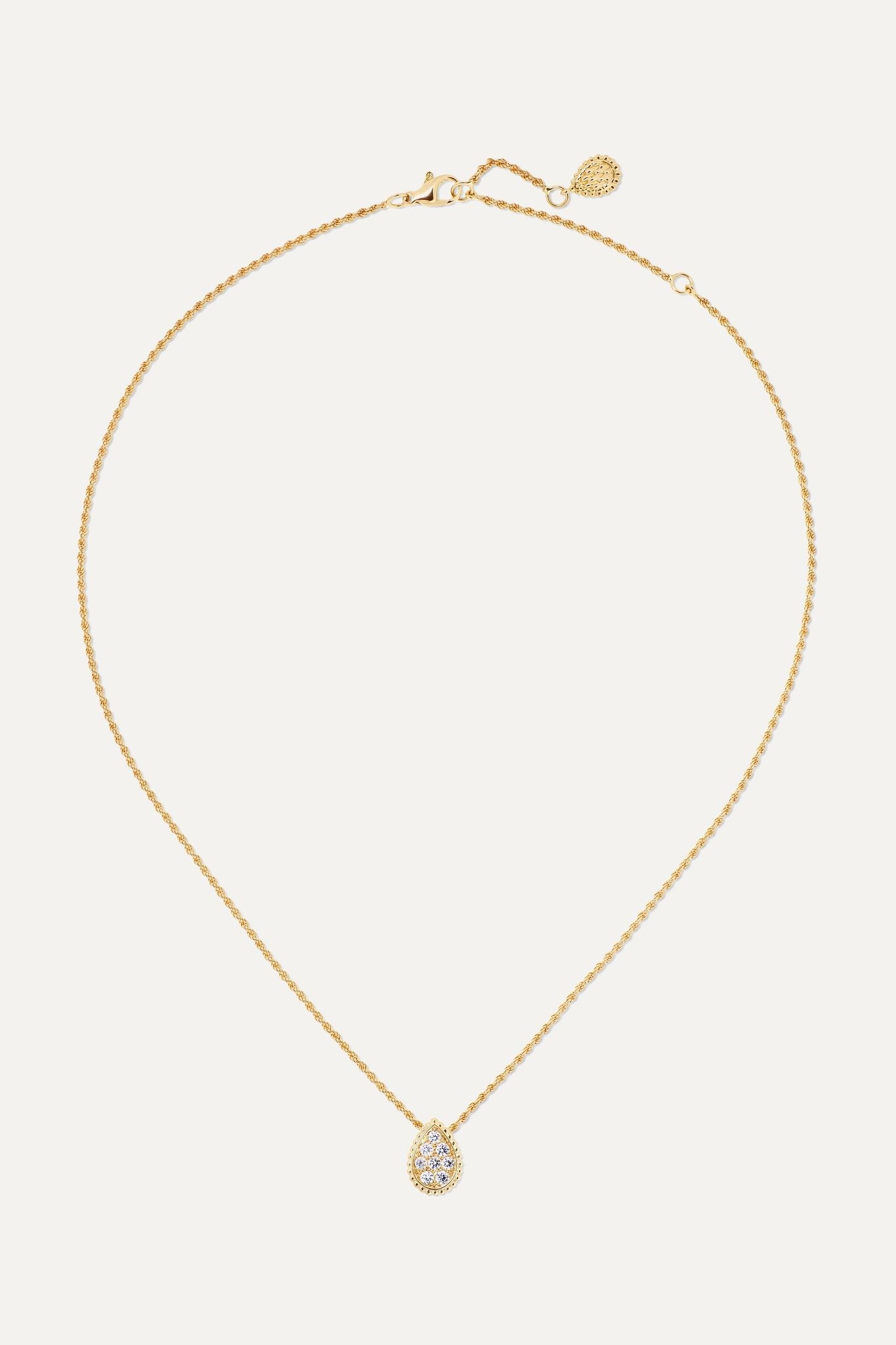 Serpent Bohème 18-karat gold diamond necklace - 1