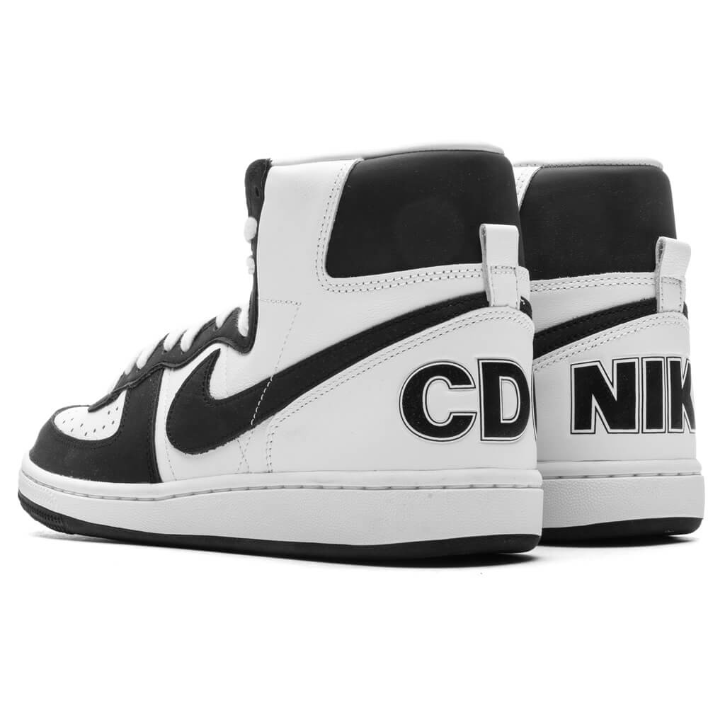 COMME DES GARCONS HOMME PLUS X NIKE TERMINATOR HIGH SP - WHITE/BLACK - 3