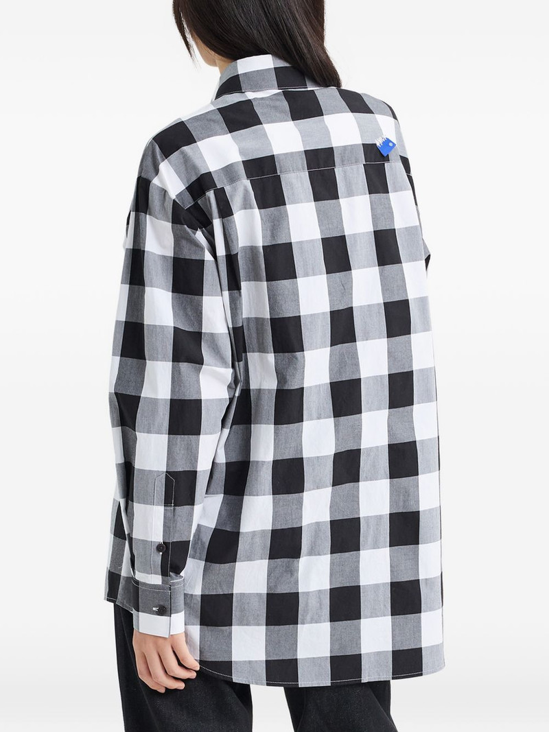 checkered chest-pocket shirt 4