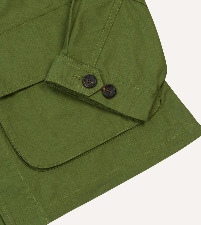 Olive Cotton Jungle Jacket 8