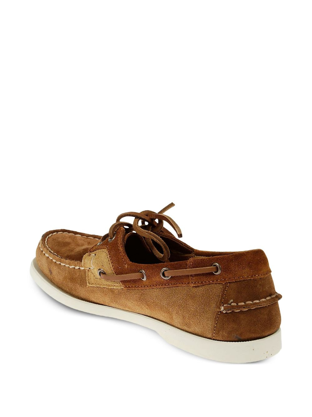 Rossisland Jib Shadow suede boat shoes - 4