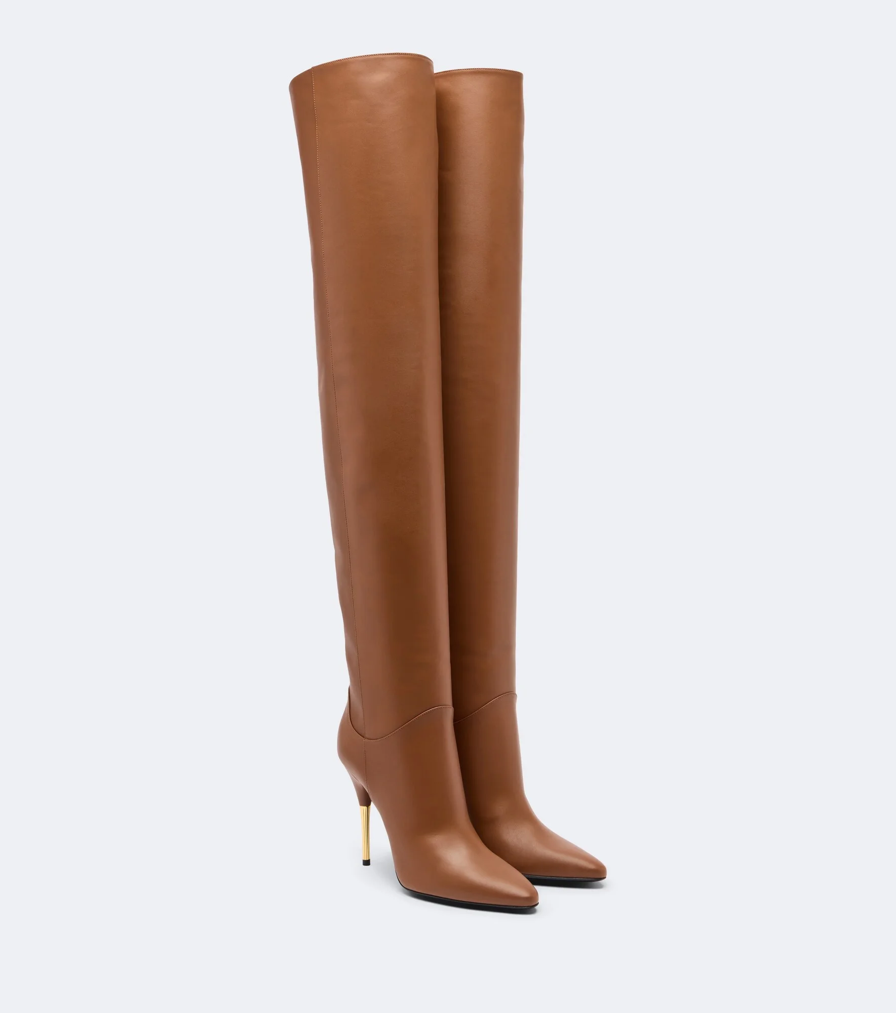 Deboot leather over-the-knee boots - 1