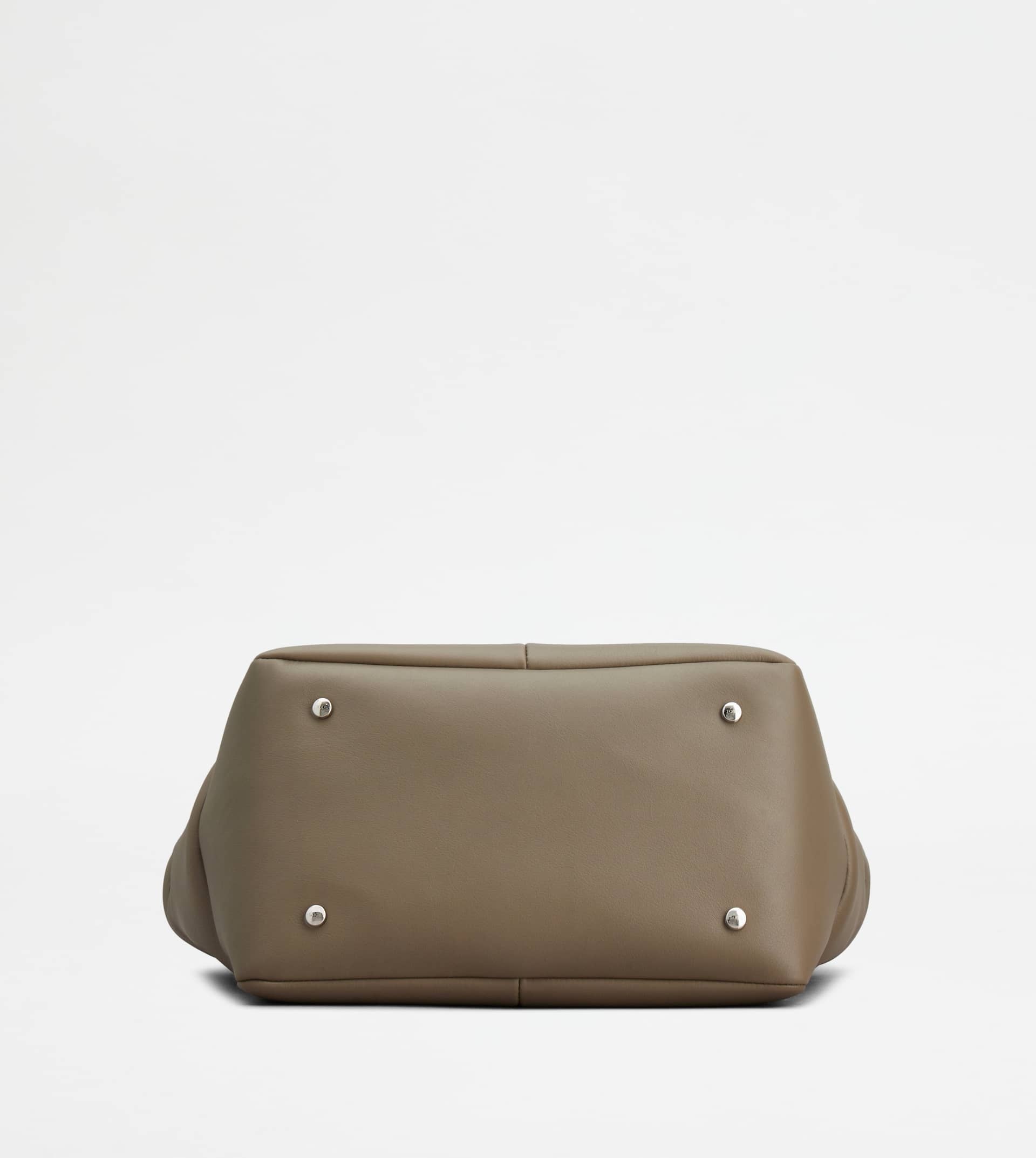 TOD'S DI BAG REVERSE IN LEATHER SMALL - BROWN - 6