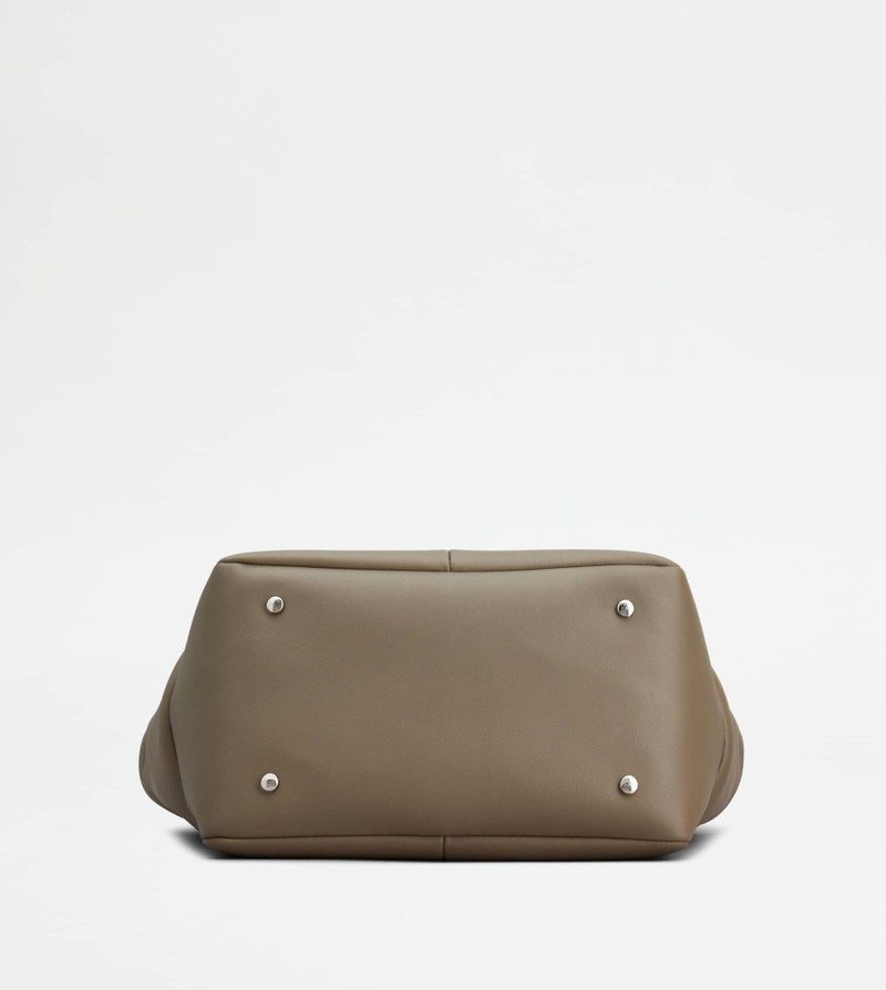 TOD'S DI BAG는 LEATHER SMALL에 달려 있습니다 - BROWN 6
