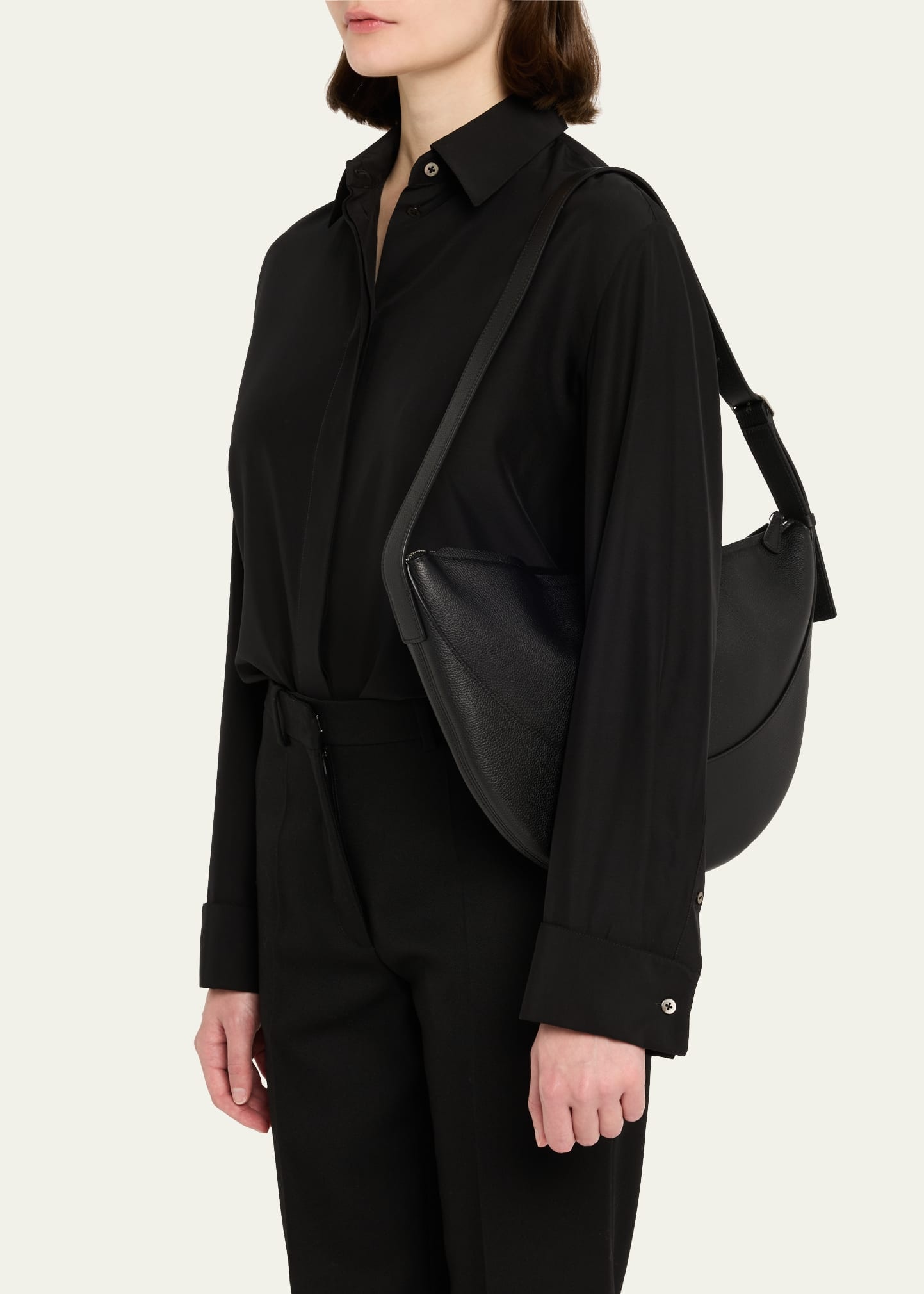 Jouve Shoulder Bag in Grain Leather - 2