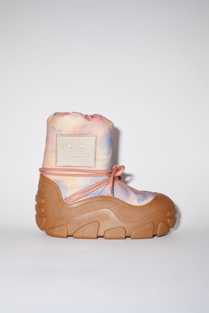 Cloud snow boots - Peach orange 1