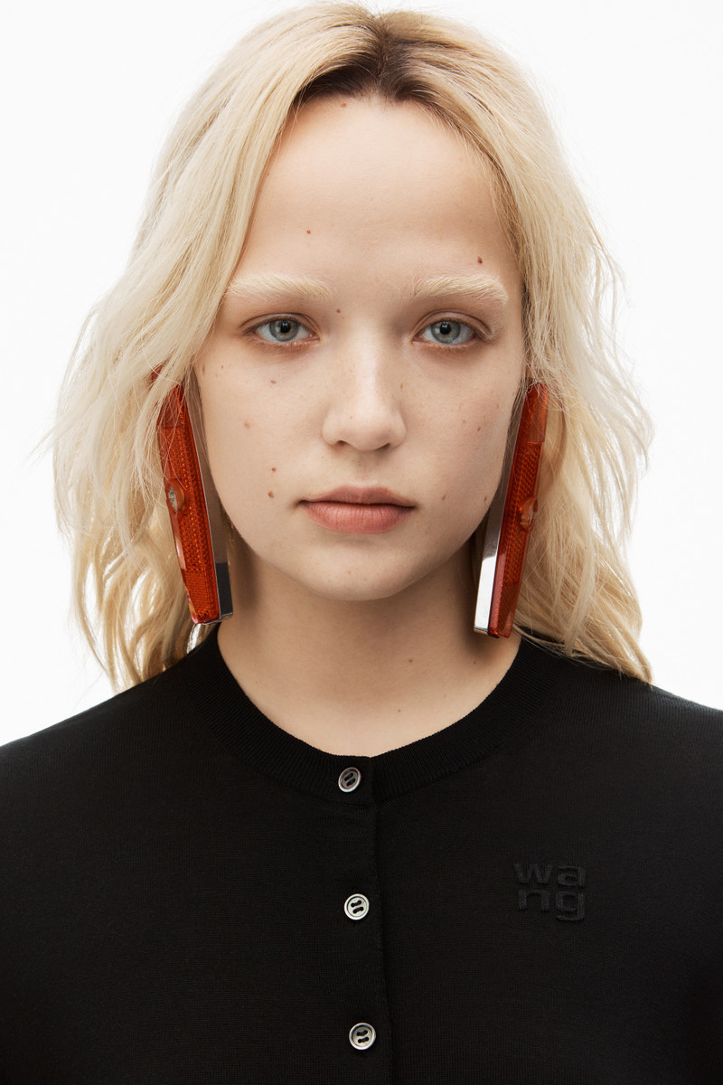 Logo-Embossed Cardigan in Superfine Merino Wool 5