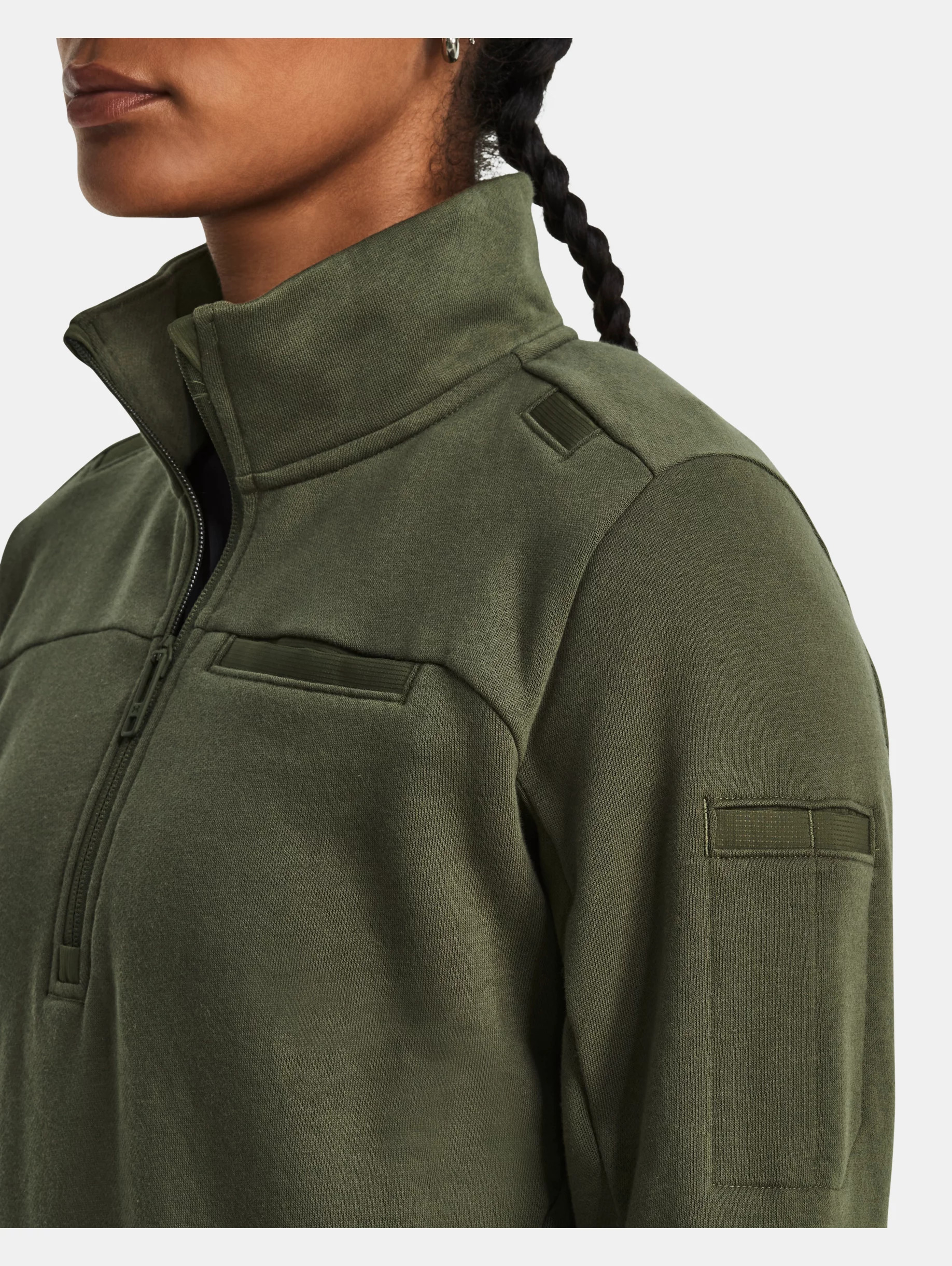Women's UA Rival Fleece Tactical Job ¼ Zip - 6